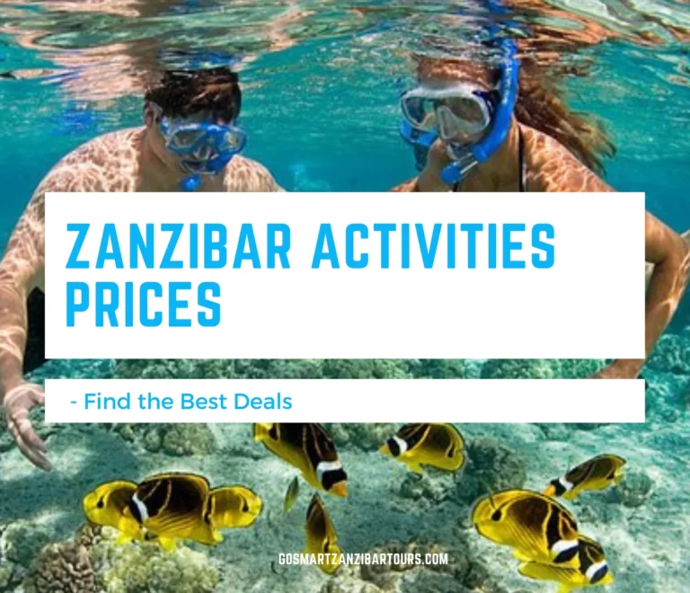 Zanzibar Activities Prices - Find the Best tour Deals 4 Zanzibar Activities Prices