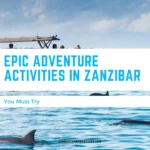 adventure activities in Zaznibar