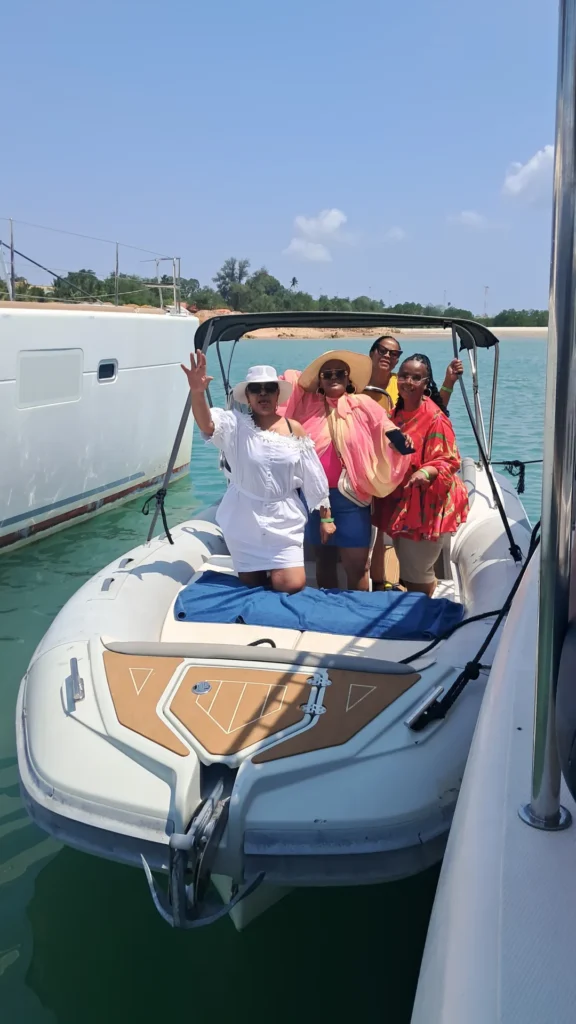 speed boat to Prison Island