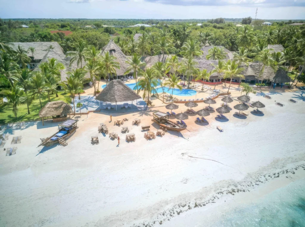 Kiwengwa Beach Resort in Kiwengwa Beach Zanzibar Easy Travel Tanzania 1 scaled 1