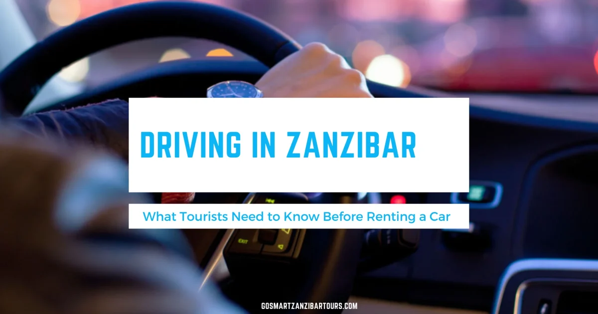 Driving in Zanzibar Driving in Zanzibar