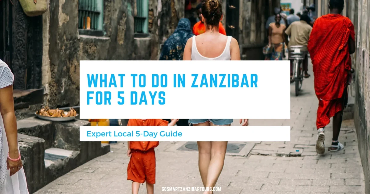 What to Do in Zanzibar for 5 Days