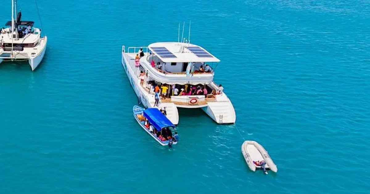 prison island luxury yatch